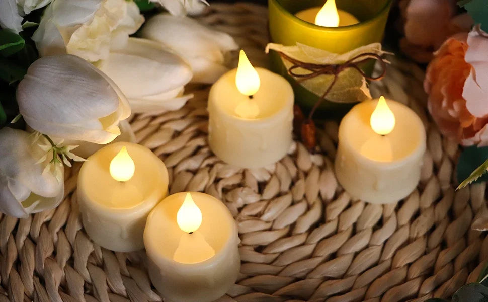 3D MagicFlame™ LED Candles – Rechargeable, Flameless & Ultra-Realistic Glow