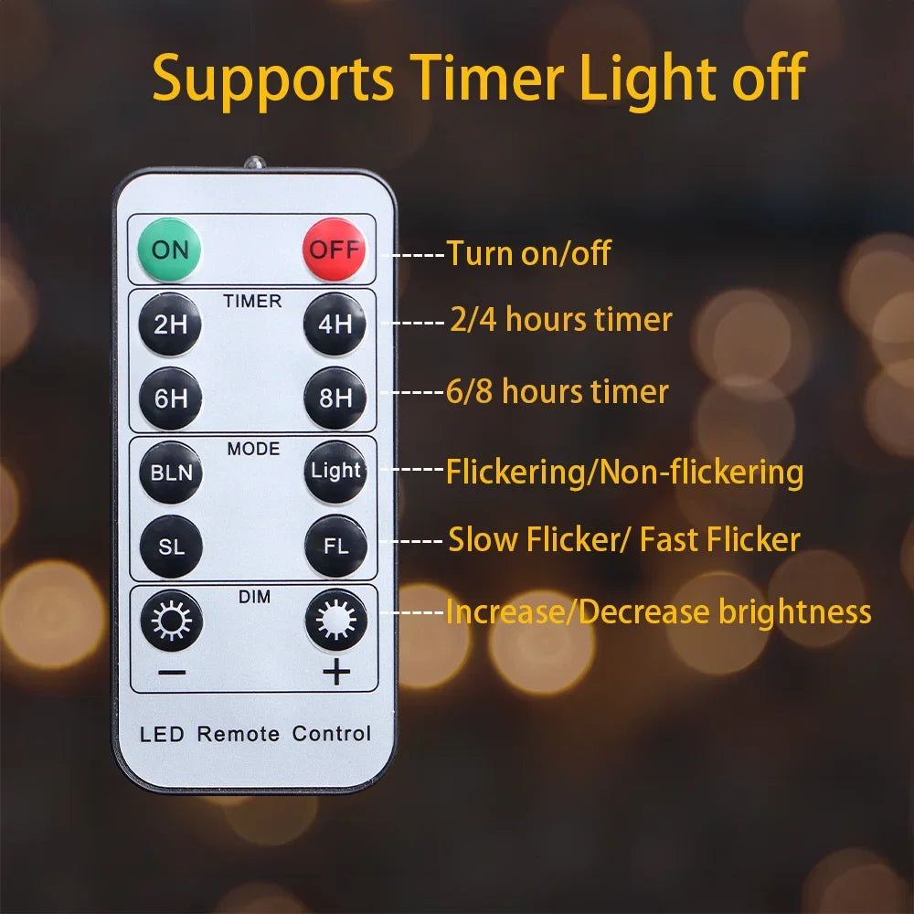 3D MagicFlame™ LED Candles – Rechargeable, Flameless & Ultra-Realistic Glow