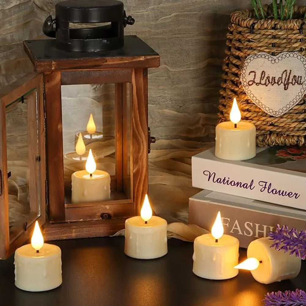 3D MagicFlame™ LED Candles – Rechargeable, Flameless & Ultra-Realistic Glow